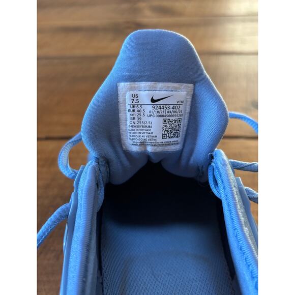 Nike Air Vapormax Plus Work Blue Cool Grey 924453 402 Mens Size 7.5 - Picture 11 of 12